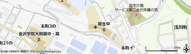 石川県金沢市末町（１０の）周辺の地図