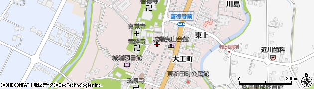 富山県南砺市城端462周辺の地図