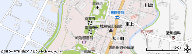 富山県南砺市城端450周辺の地図