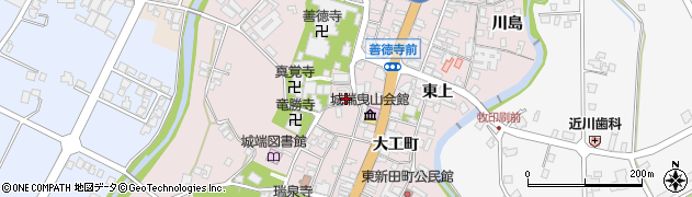 富山県南砺市城端442周辺の地図