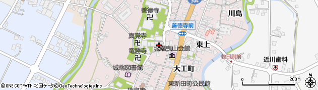 富山県南砺市城端440周辺の地図