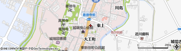 富山県南砺市城端566周辺の地図