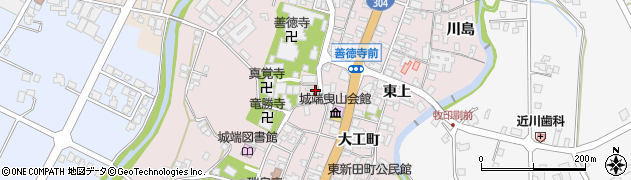 富山県南砺市城端439周辺の地図