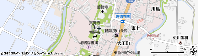 富山県南砺市城端433周辺の地図