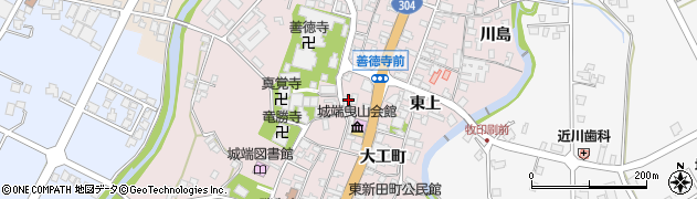 富山県南砺市城端472-1周辺の地図