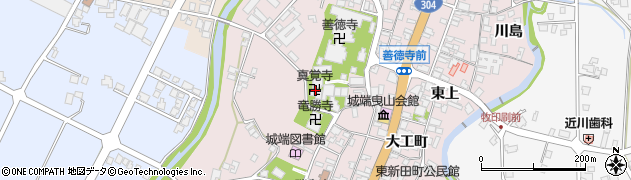 富山県南砺市城端434周辺の地図