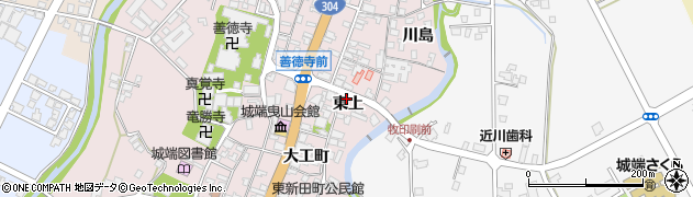 富山県南砺市城端540周辺の地図