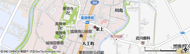 富山県南砺市城端660-1周辺の地図