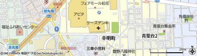 セカンドストリート　松任店周辺の地図