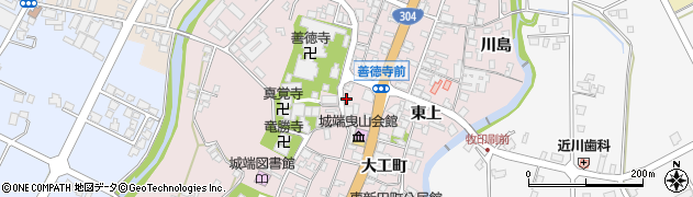 富山県南砺市城端477-1周辺の地図