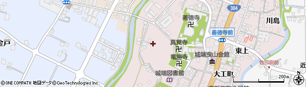 富山県南砺市城端2756-8周辺の地図