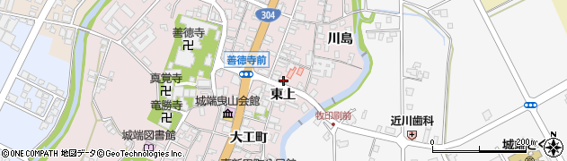 富山県南砺市城端525周辺の地図