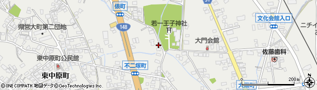 長野県大町市大町2083周辺の地図