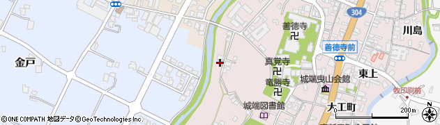 富山県南砺市城端2733周辺の地図