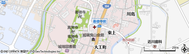 富山県南砺市城端485周辺の地図