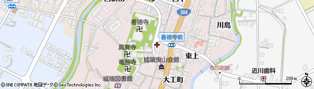富山県南砺市城端483周辺の地図