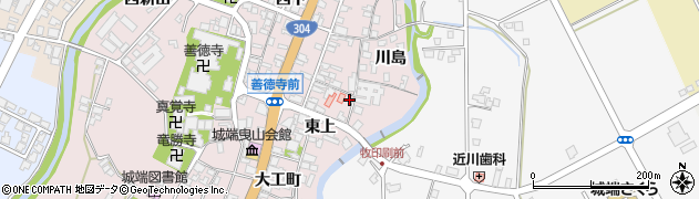 富山県南砺市城端517周辺の地図
