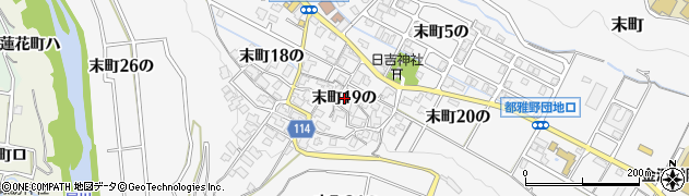 石川県金沢市末町１９の周辺の地図