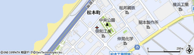 石川県白山市松本町2501周辺の地図