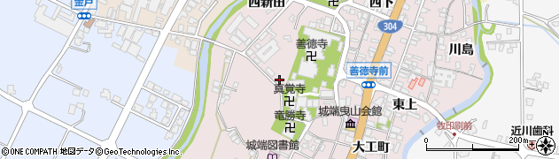 富山県南砺市城端2850-2周辺の地図