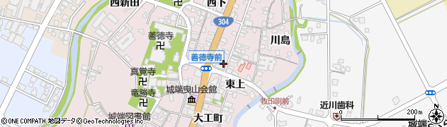 富山県南砺市城端511周辺の地図