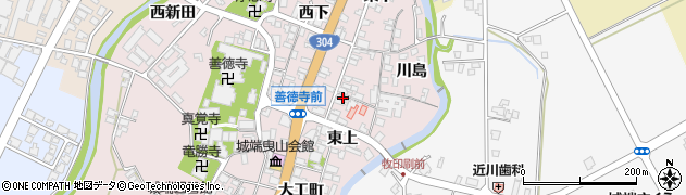 富山県南砺市城端520周辺の地図