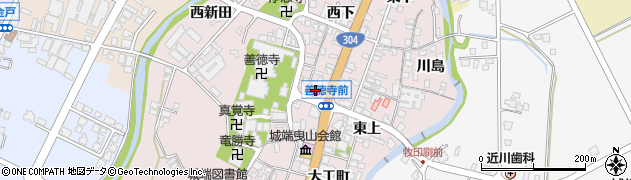 富山県南砺市城端420周辺の地図