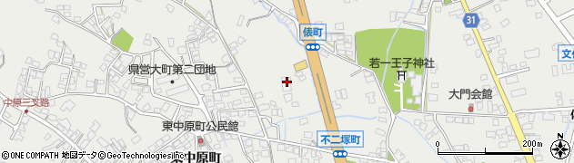 長野県大町市大町4469周辺の地図