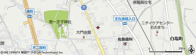 長野県大町市大町1547周辺の地図