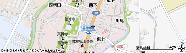 富山県南砺市城端499周辺の地図