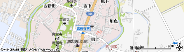 富山県南砺市城端508周辺の地図