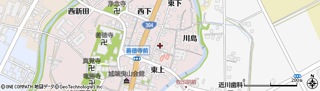 富山県南砺市城端515周辺の地図