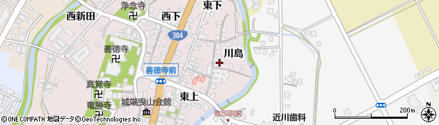 富山県南砺市城端3354-4周辺の地図