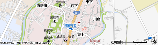 富山県南砺市城端506周辺の地図