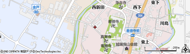 富山県南砺市城端2870-4周辺の地図