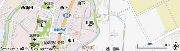 富山県南砺市城端3335周辺の地図