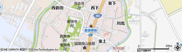 富山県南砺市城端417周辺の地図