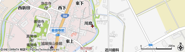 富山県南砺市城端3285周辺の地図