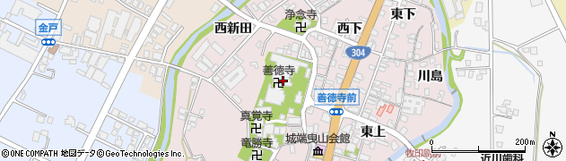 富山県南砺市城端405周辺の地図