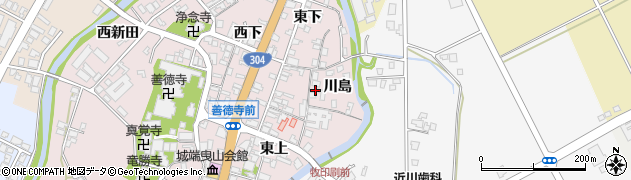 富山県南砺市城端3351周辺の地図