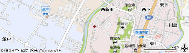 富山県南砺市城端2885周辺の地図