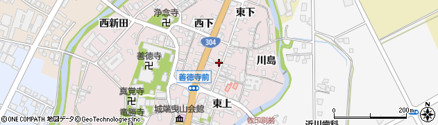 富山県南砺市城端113周辺の地図
