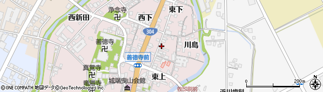 富山県南砺市城端512周辺の地図