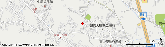 長野県大町市大町5732周辺の地図