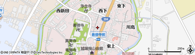 富山県南砺市城端416-1周辺の地図