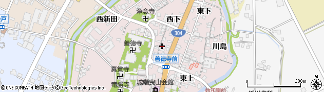 富山県南砺市城端416-3周辺の地図