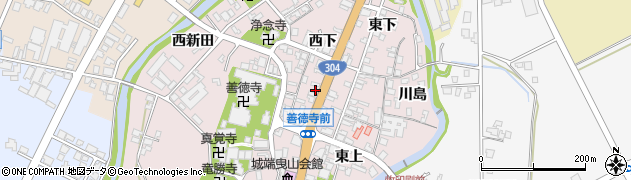 富山県南砺市城端414周辺の地図