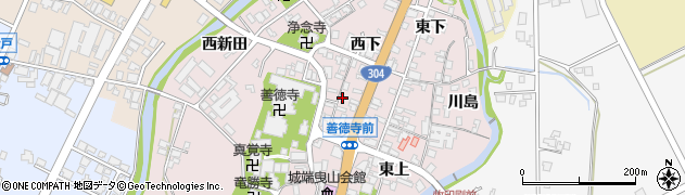 富山県南砺市城端414-5周辺の地図