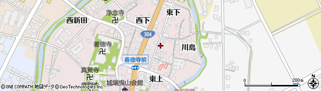 富山県南砺市城端109周辺の地図