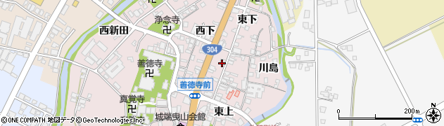 富山県南砺市城端116周辺の地図